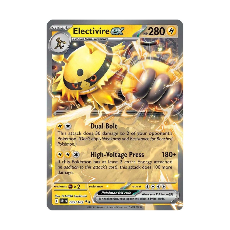 Electivire ex - 069/182 - SV10: Destined Rivals (DRI)
